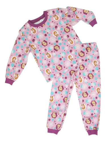 Pijama Conjunto Forro Polar Pantalon + Poleron Niños Juvenil