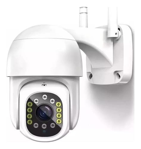 Camara Seguridad Wifi Ip Ranura Microsd Exterior 1080p 