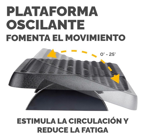 Reposapie Ergonómico Rodapié Descanso Oficina Hogar
