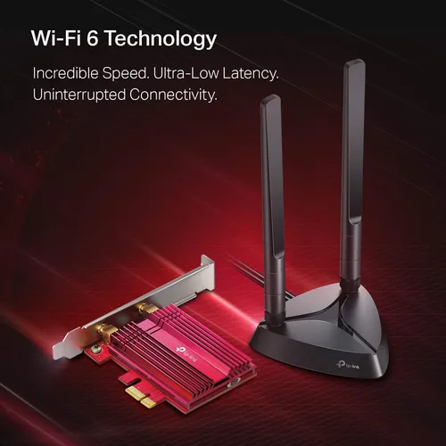 Tp-link Wifi 6 Ax3000 Pcie Tarjeta Wifi (archer Tx3000e),...