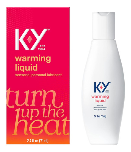 K-y Lubricante Líquido Calentador Sensorial De Látex