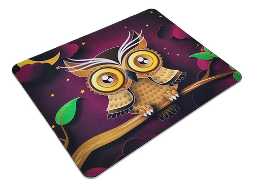 Mousepad Pequeno De Coruja Pedagogia Exbom 22x18x2