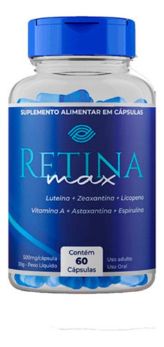 1 X  Retinamax 60 Capsula - Original 
