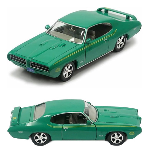 Motormax Timeless Legends Pontiac Gto Judge 1969 1/24 Diecas Verde (Usado)