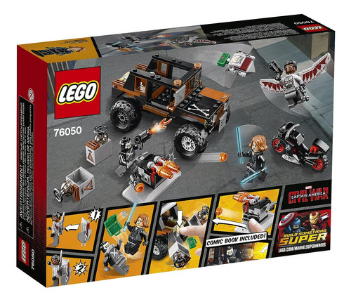 Lego Super Heroes Crossbones Hazard Heist 76050 Building Kit
