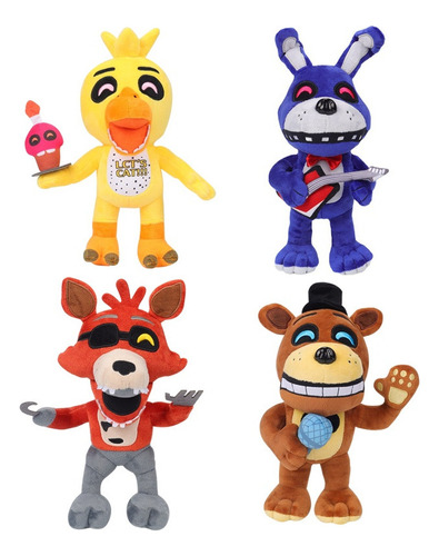 Cinco Noches Harem Freddy Peluche Muñeca Fnaf-4 Piezas