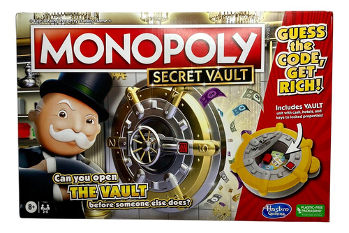 Monopoly Bóveda Secreta Ingles