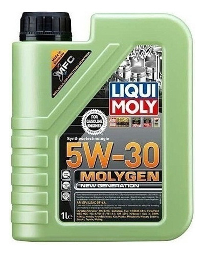 Liqui Moly Aceite 5w30 Carro Molygen 1 Litro Germany