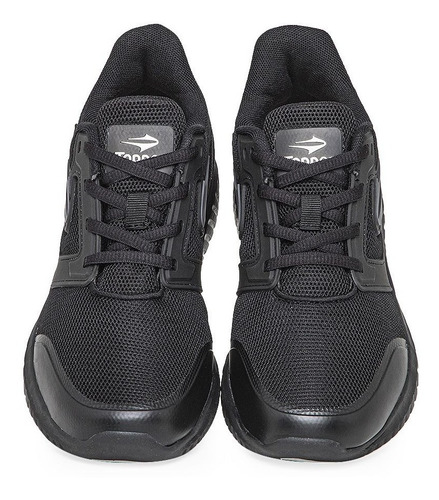 Imagen 4 de 9 de Zapatillas Topper Fast Negro Running 9770