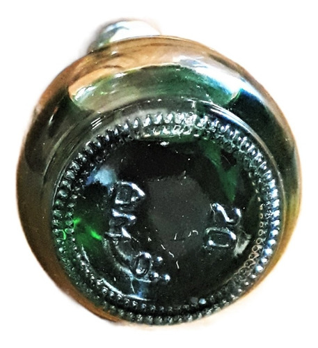 Botellita Licor Crema De Menta Bols Teardrop Cerrada Llena (Usado)