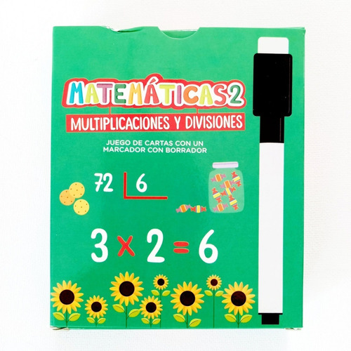 Cartas Didácticas: Matemáticas 2 Multiplicación - Del Tomate