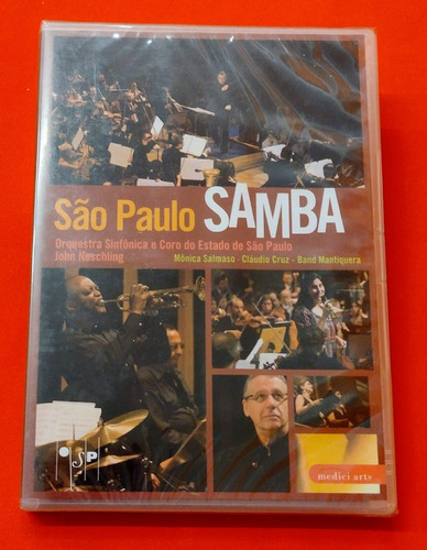 Dvd São Paulo Samba Orquestra Sinfônica E Coro Lacrado