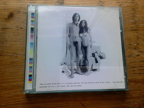 Cd John Lennon & Yoko Ono - Unfinished Music 1 Two Virgins