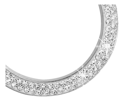 Anillo De Coche Idain Bling Con Diamantes De Imitación Con E