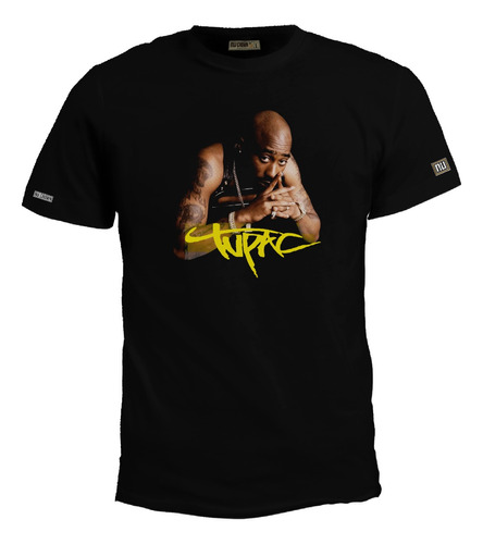 Camiseta Foto 2 Pac Poster Estampado Tupac Rap Hip Hop Bto