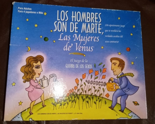 Juego De Mesa Los Hombres Son De Marte, Las Mujeres De Venus