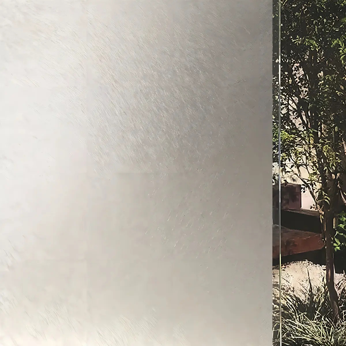 Película Eletrostática para Vidro Jateado Transparente UV 60x200cm