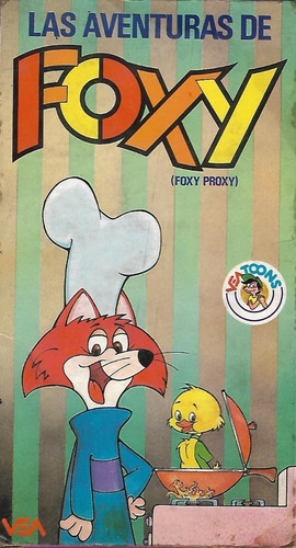 Las Aventuras De Foxy Vhs Original Vea Toons Español Latino