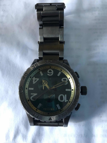 Relógio Nixon 51-30 Chrono Simplify Verde Original