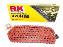 Comprar Cadena Rk Transmisión Moto Naranja 428-136 Japon- Gkmotos.uy