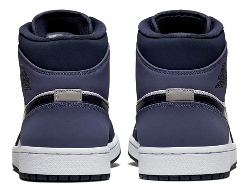 Zapatillas Jordan 1 Mid Obsidian Sanded Purple 554724-445