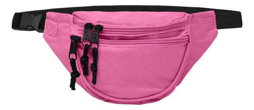 Riñonera Dalix Deportiva Unisex C/3 Bolsillos - Rosa Intenso