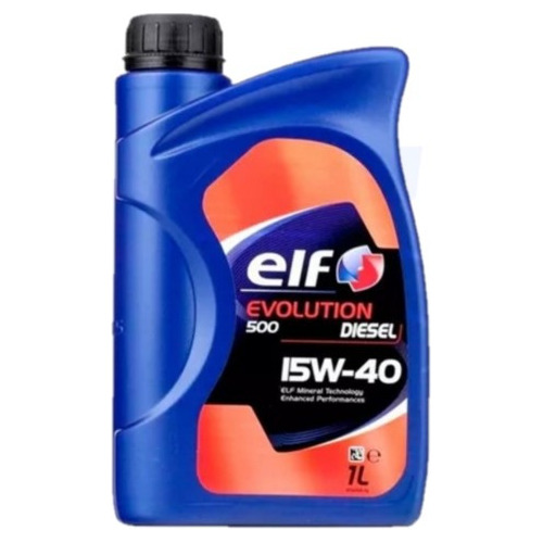 Aceite Elf Evolution 500 Diesel 15w40 1 Litro