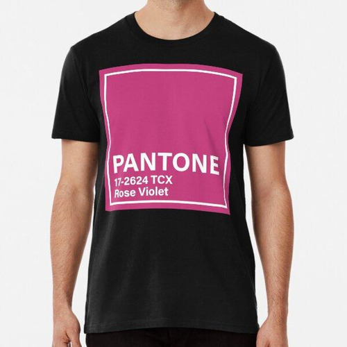 Remera Pantone 17-2624 Tcx Rosa Violeta Algodon Premium