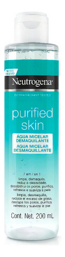 Agua Micelar Neutrogena 7 En 1 Purified Skin X 200 Ml