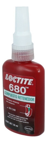 Retenedor Conexiones Metálicas Loctite 680 50ml 15202270