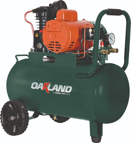 Compresor 1hp Motor Siemens 50l 2 Salidas Oakland Com3450 Color Verde Fase eléctrica Monofásica Frecuencia 60 Hz