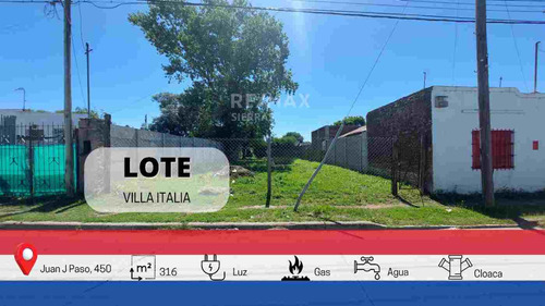 Venta De Lote Villa Italia Tandil