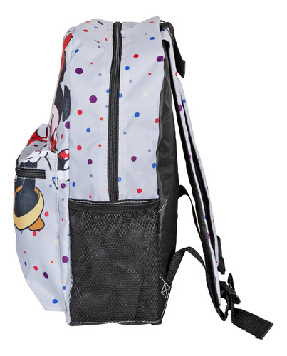 Fast Forward Mochila Gris Con Estampado Integral Para Niños