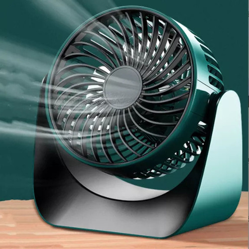 Z Ventilador De Suelo Recargable Pequeño Para Escritorio Y