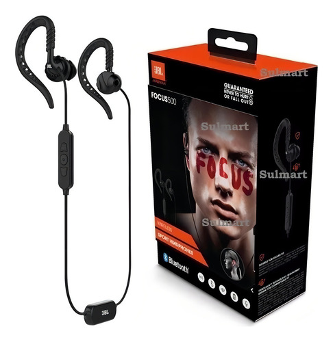 Fone de ouvido in-ear sem fio JBL Focus 500 preto