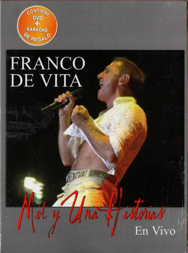 Dvd+karaoke Franco De Vita Mil Y Una Historia En Vivo