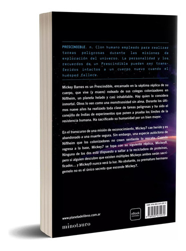 Mickey 17 - Edward Ashton - Minotauro - Libro