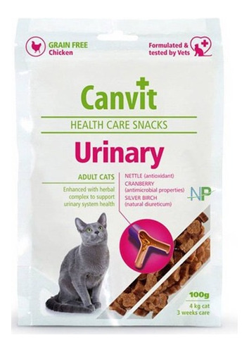 Canvit Urinary Health Care Snack Gato 100gr. 