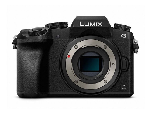 Imagen 2 de 5 de Panasonic Lumix Kit G7K + lente 14-42mm II ASPH DMC-G7K sin espejo color negro