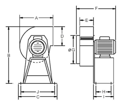 Extractores Centrifugos Extrablower, Mxece-001, Rotor Jaula