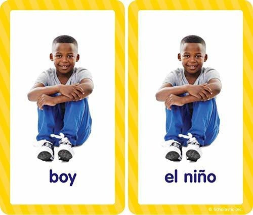Flash Cards English-spanish First Words, De Scholastic. Editorial Scholastic Teaching Resources, Tapa Dura En Inglés, 2021