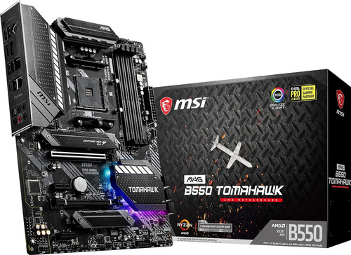 Msi Mag B550 Tomahawk - Placa Base Para Juegos (amd Am4