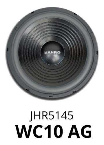 Woofer 10 Pulgadas Jahro 300w Suspension