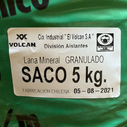 Lana Mineral Aislante Bolsa 5kg