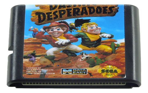 Dashin Desperadoes Sega Mega Drive / Genesis