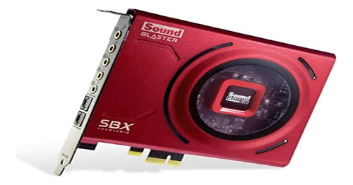 Creative Placa De Som Gamer Pci-e High-performance Z Se