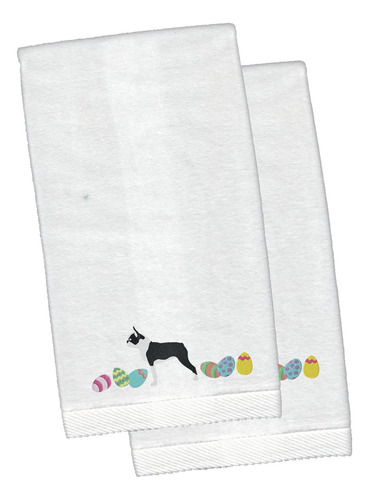 Carolines Treasures Ck1614ktemb Boston Terrier Juego De 2 To