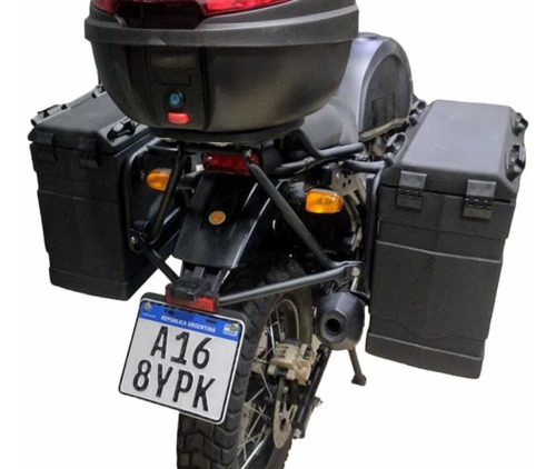 Imagen 8 de 10 de Baules Moto Laterales A R 31lt Motoscba