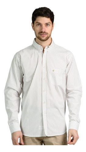 Camisa Hombre Brooksfield Bolsillo Moda 3556bv2/4/5/6/7/8/10