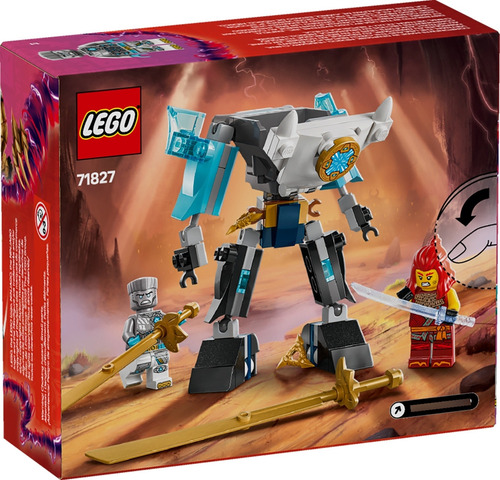 Lego Ninjago Armadura Robótica De Combate De Zane 71827 92 El Ascenso De Los Dragones